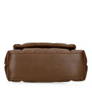 Kleine LOVE MOSCHINO Damenhandtasche aus der Embossed-Linie in Braun
