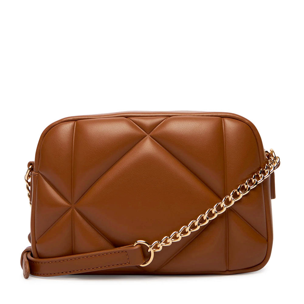 Camera Case Trapuntata LOVE MOSCHINO linea Embossed color Cuoio