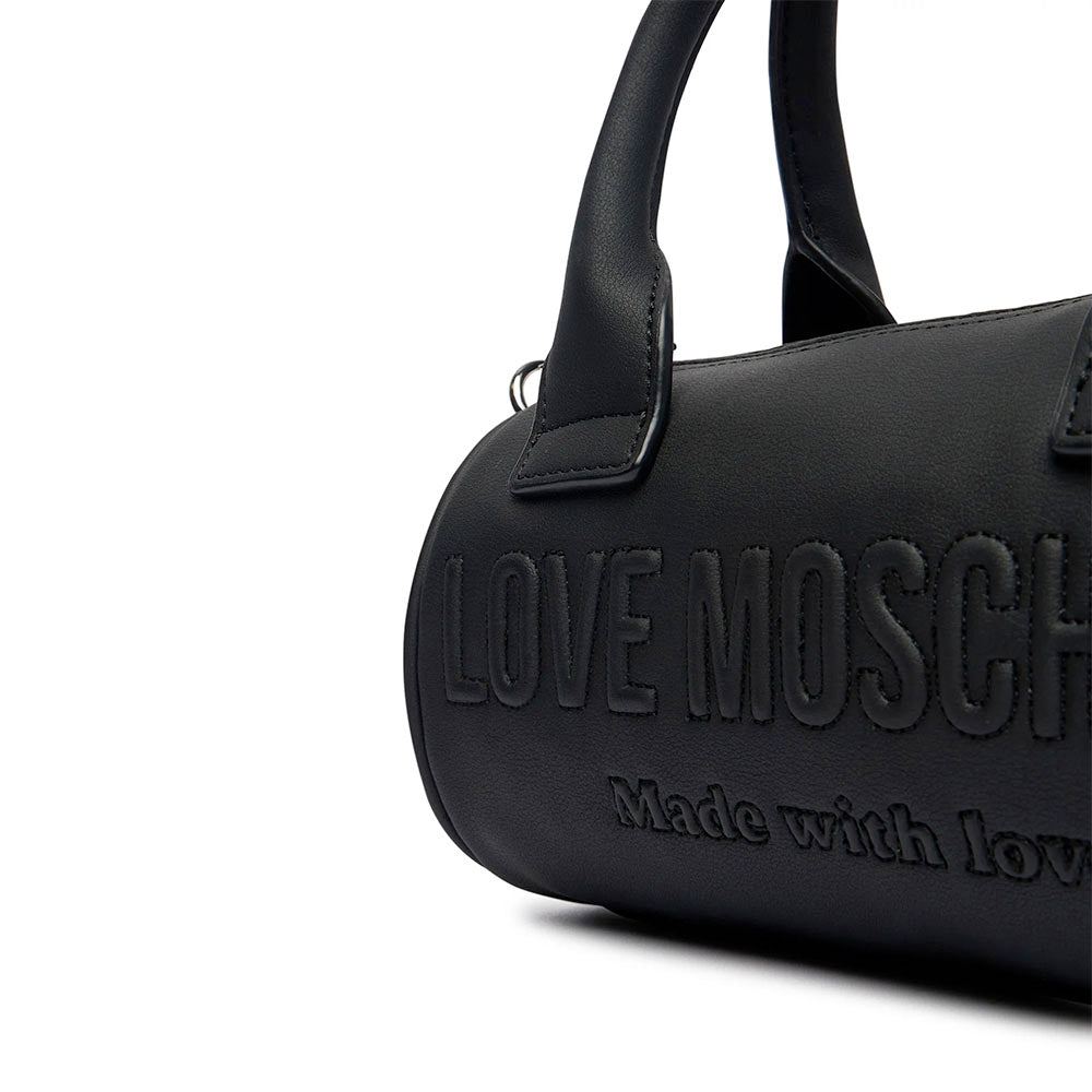 Borsa Donna Bauletto Mini LOVE MOSCHINO in Ecopelle Nera