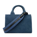 Borsa Donna a Mano LOVE MOSCHINO in Denim Blu