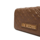 Clutch Donna con Tracolla LOVE MOSCHINO linea Smart Daily Quilted color Fango