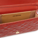 Clutch Donna con Tracolla LOVE MOSCHINO linea Smart Daily Quilted color Ruggine