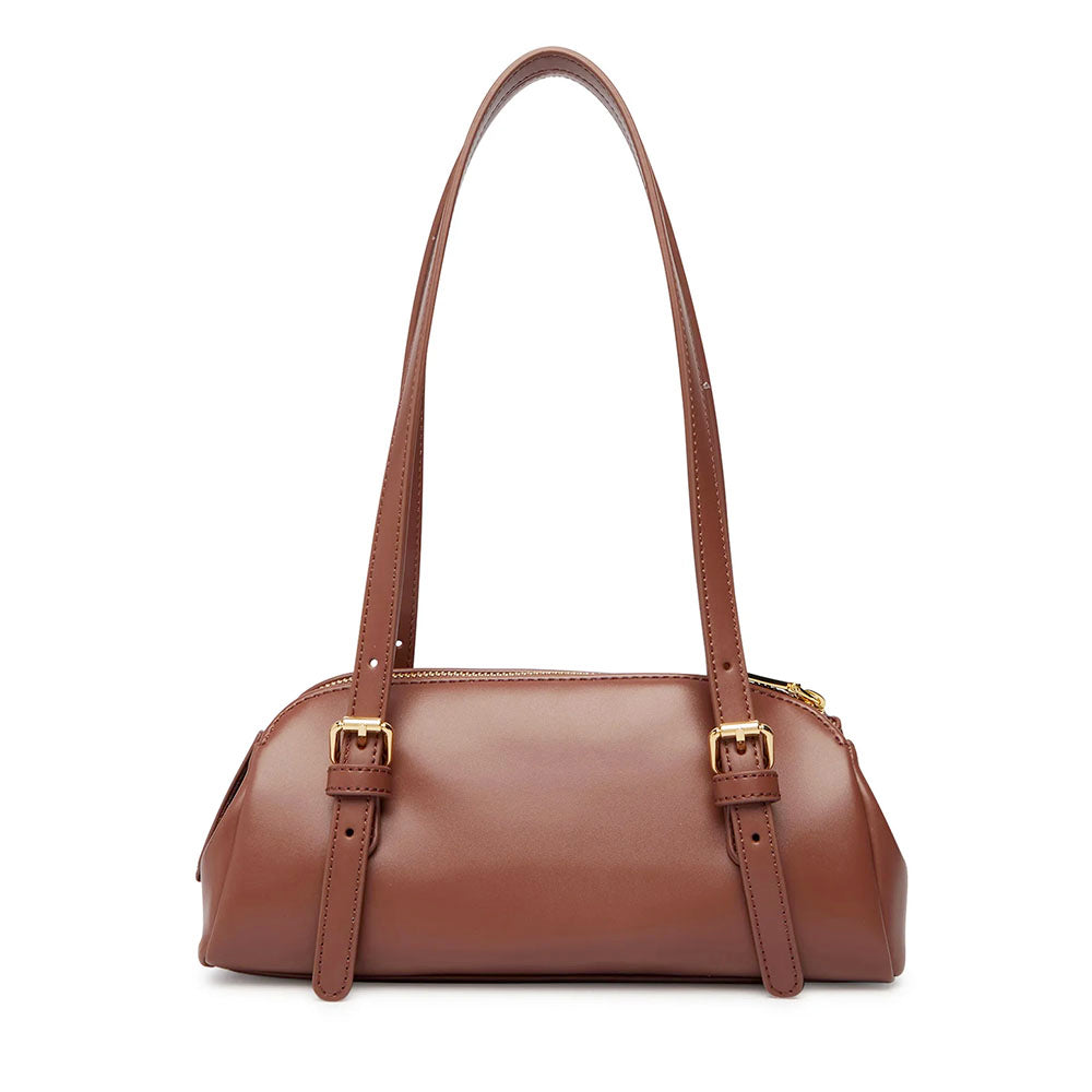 Borsa Bauletto a Spalla LOVE MOSCHINO linea Smart Daily Bag color Cuoio