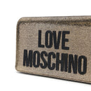 Clutch Donna con Tracolla LOVE MOSCHINO linea Smart Daily Soft Oro