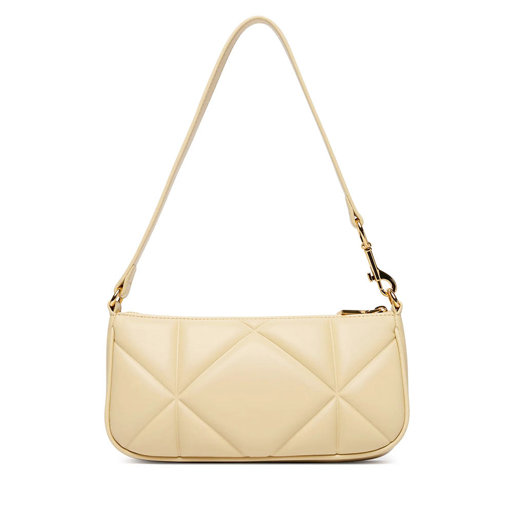 Borsa Donna Mini Sottospalla LOVE MOSCHINO linea Embossed color Burro