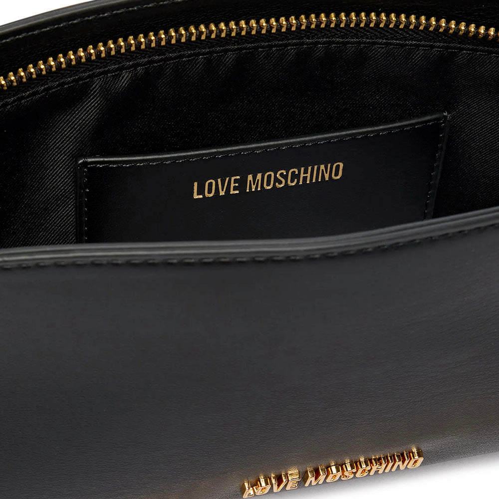 Borsa Donna a Spalla LOVE MOSCHINO linea Smart Daily Logo colore Nero
