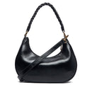 Mini Hobo Bag Donna LOVE MOSCHINO linea Twirl in Pelle Nera