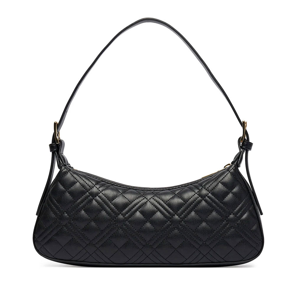 Borsa Donna a Spalla LOVE MOSCHINO in Ecopelle Trapuntata Nera