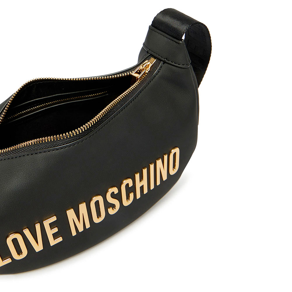 Borsa Donna Mezzaluna con Tracolla LOVE MOSCHINO linea Bold Bag colore Nero