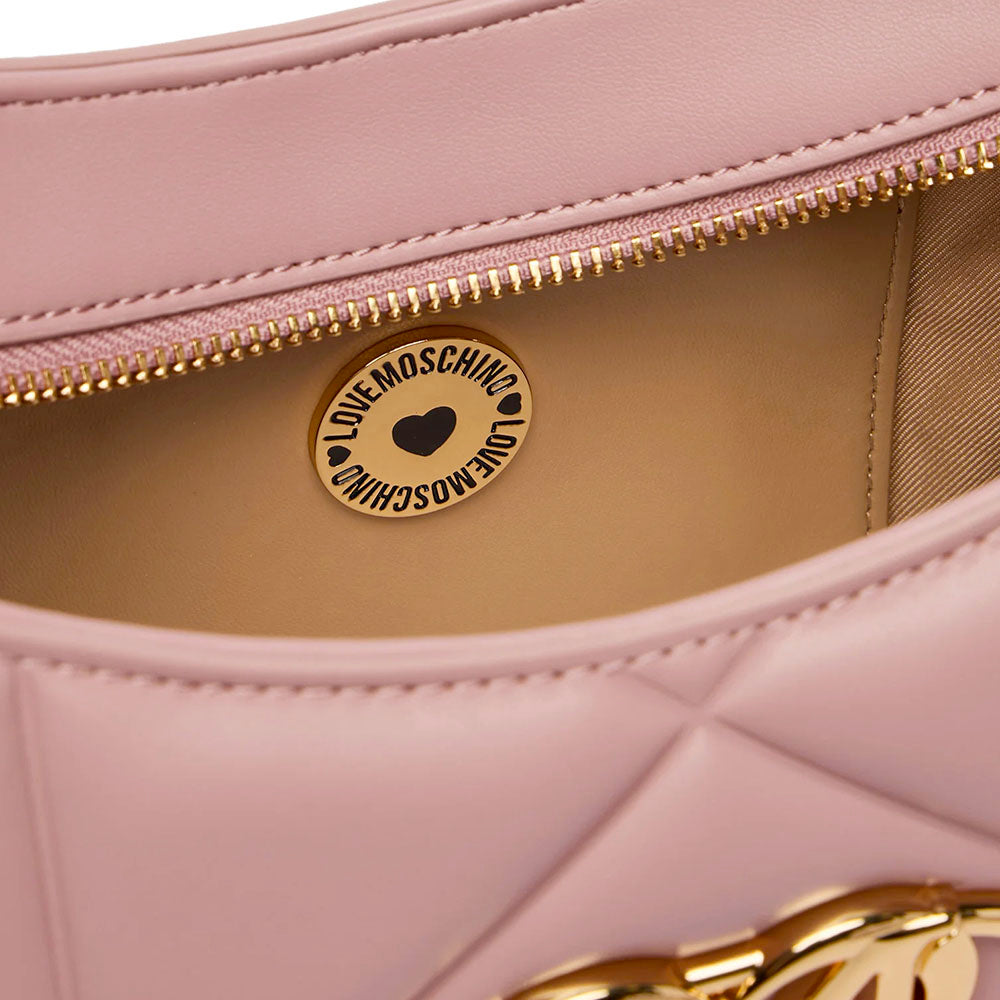 Borsa Donna Sottospalla LOVE MOSCHINO linea Embossed Rosa
