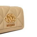 Cutch Trapuntata Donna LOVE MOSCHINO linea Embossed Taupe