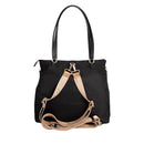 Borsa Donna Shopping Tripla Portabilità 1A Classe Alviero Martini linea Breeze Nylon Nero LE48