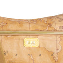 Borsa Donna Mezzaluna Grande 1A Classe Alviero Martini linea Soft Petals in Tessuto Soft Geo Classic e Giallo Pastello LE54
