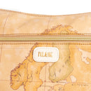 Borsa Donna Mezzaluna Grande 1A Classe Alviero Martini linea Soft Petals in Tessuto Soft Geo Classic e Avorio LE54