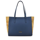 Shopping Bag Donna 1A Classe Alviero Martini linea Geo Harmonia Blu Navy LF35