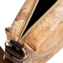 Borsa Donna a Tracolla 1A Classe Alviero Martini linea Soft Ranch in Tessuto Soft Geo Classic e Nero LG05