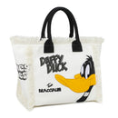 Borsa Donna a Mano BRACCIALINI linea Summer LT in Canvas stampa Daffy Duck