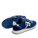 Sneakers Uomo WUSHU RUYI Master All Suede MAS19 in Camoscio Blue Ocean Sand e Light Navy