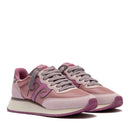 Damen-Sneaker WUSHU RUYI Master Sport 508 aus Nylon und Wildleder in Early Hours Dark Pink Lavender Lily und Gray Morning Onyx und Winter Pear