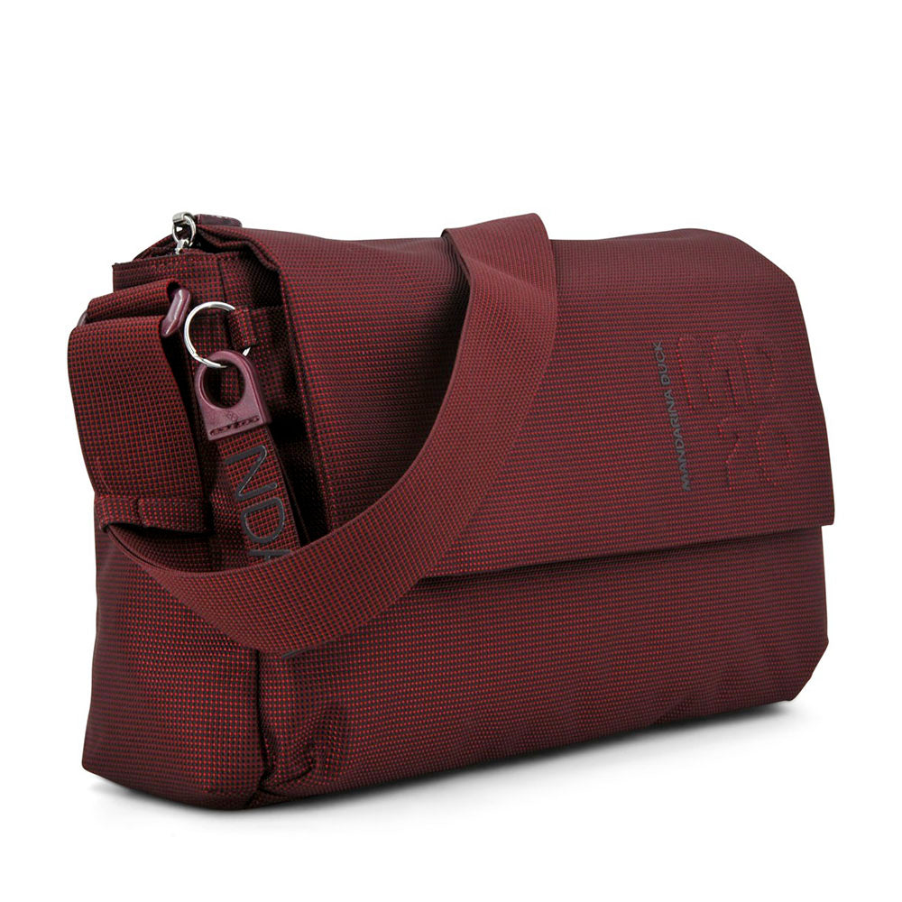 Borsa Donna a Tracolla MANDARINA DUCK Chiusa con Pattina in Tessuto colore Sin Linea MD20