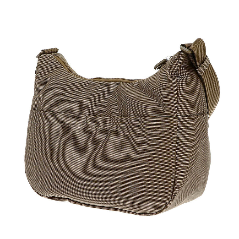 Women's Half-Moon Fabric Crossbody Bag MANDARINA DUCK MD20 in Oil