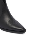 Stivaletti Donna Modello Texano LIU JO linea Austin 03 in Pelle Nera