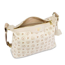 Women's Shoulder and Crossbody Bag POLLINI Heritage in Ivory