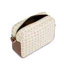 Borsa Donna a Tracolla POLLINI linea Heritage Logo Classic Avorio e Marrone