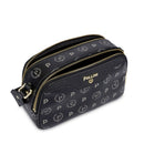Damen-Kameratasche POLLINI Linie Heritage Logo Schwarz