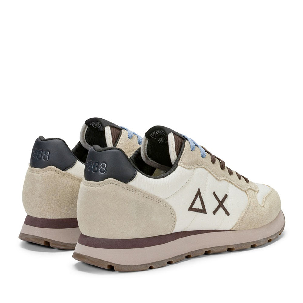Sneakers Uomo SUN68 Tom Solid Bianco Panna - Z46101