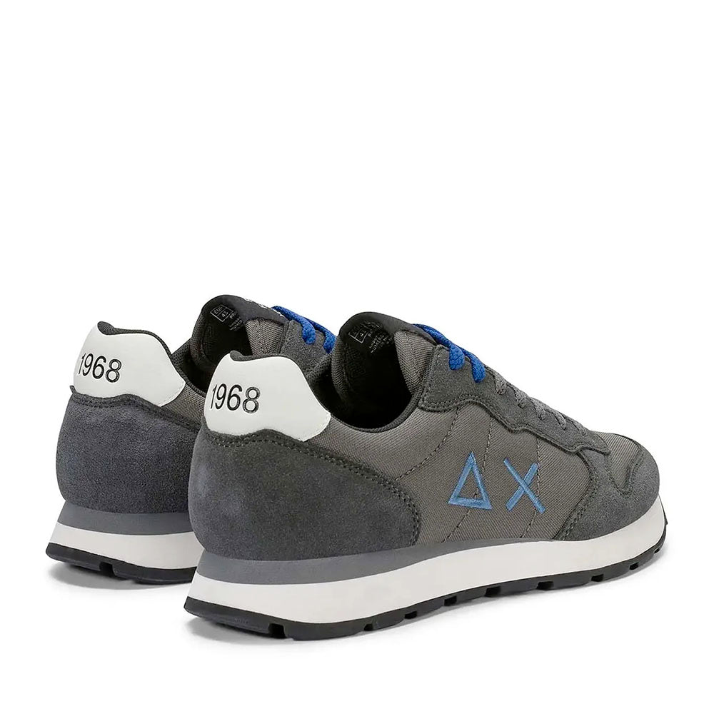 Sneakers Uomo SUN68 Tom Solid Grigio Scuro - Z46101