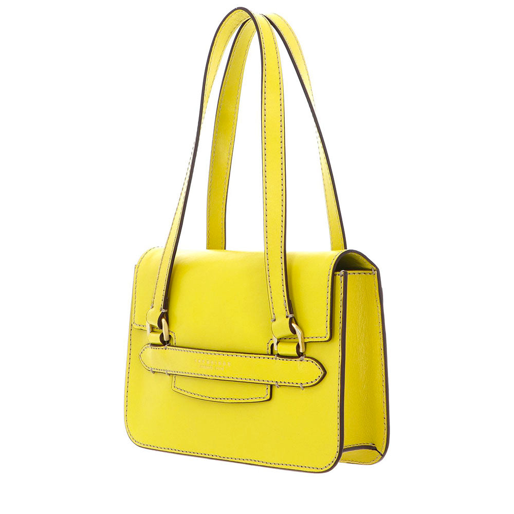 Borsa Donna a Spalla THE BRIDGE linea Lucrezia in Pelle color Lime