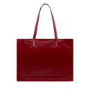 Borsa Donna Shopper THE BRIDGE linea Mirra in Pelle Rosso Mattone