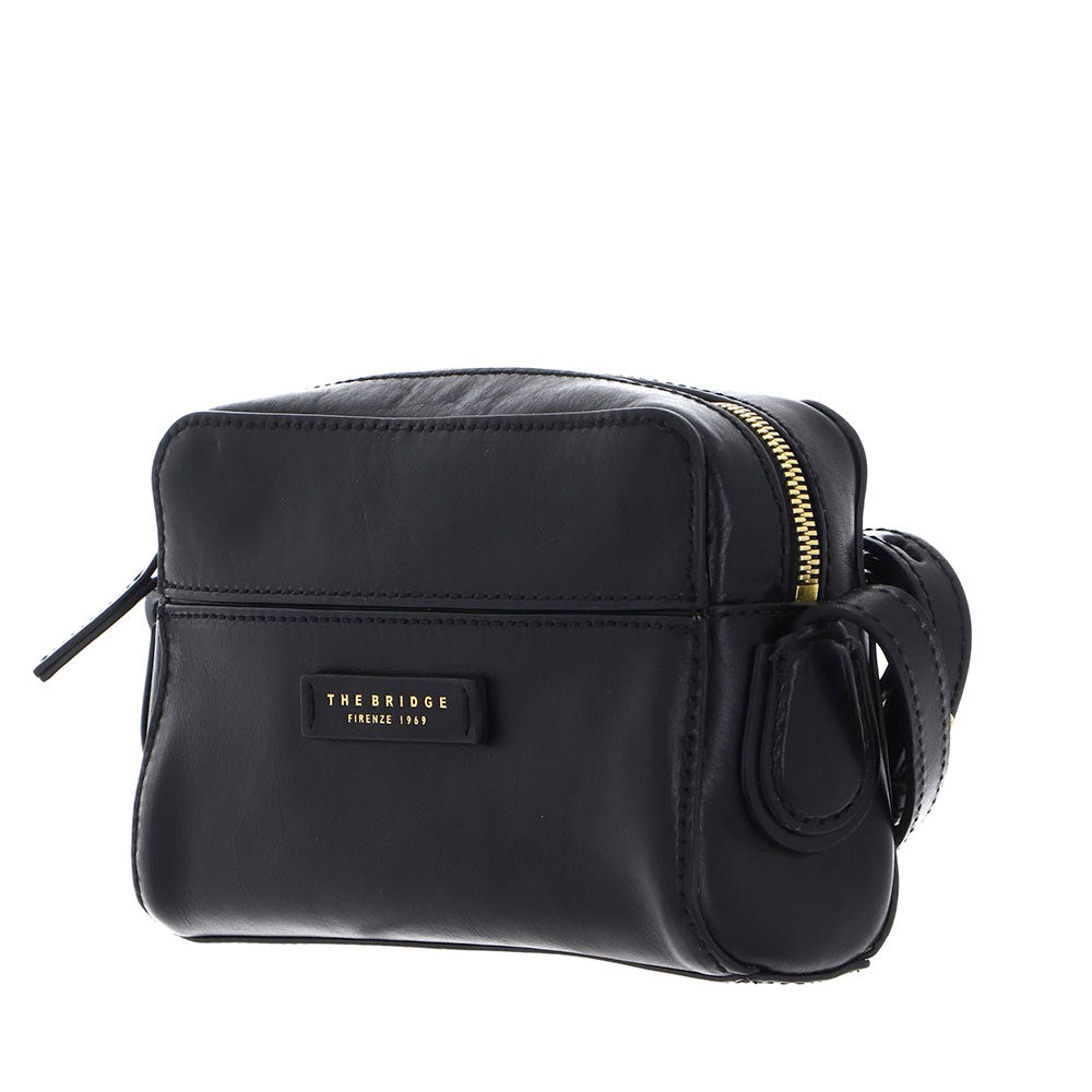 Borsa Donna a Tracolla THE BRIDGE linea Elettra in Pelle Nera