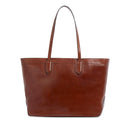 Shopping Bag Donna THE BRIDGE linea Larissa in Pelle Marrone