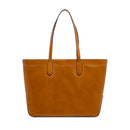 Shopping Bag Donna THE BRIDGE linea Larissa in Pelle color Cognac