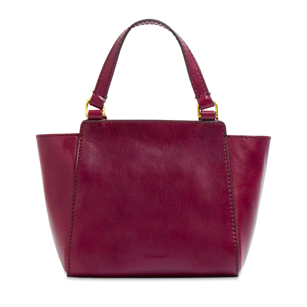 Borsa Donna a Mano THE BRIDGE linea Lucrezia in Pelle Rosso Barolo