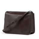 Borsa Donna a Tracolla Grande THE BRIDGE linea Lucrezia in Pelle color Moka