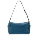 Borsa Donna a Spalla THE BRIDGE linea Letizia in Pelle Blu Pavone