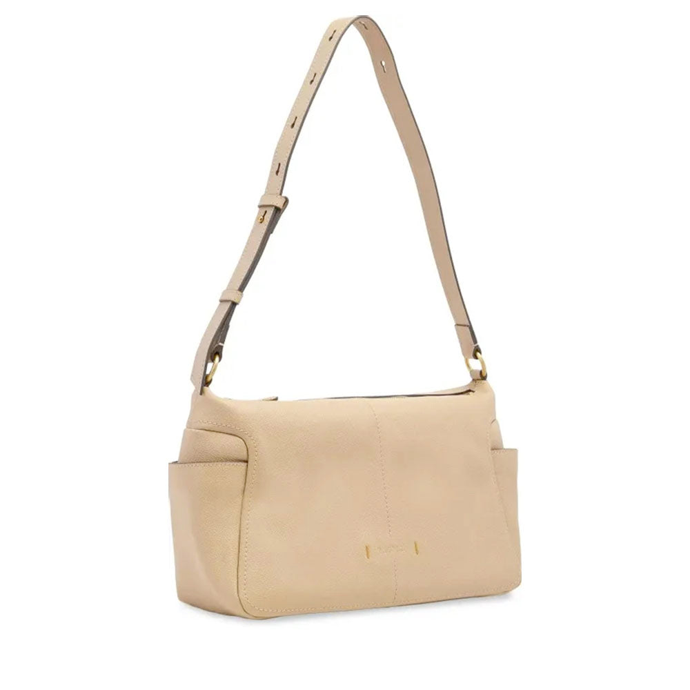 Borsa Donna a Spalla THE BRIDGE linea Letizia in Pelle color Burro