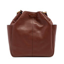 Borsa Donna Secchiello THE BRIDGE linea Letizia in Pelle Marrone