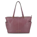 Shopping Bag Donna THE BRIDGE linea Letizia in Pelle Viola Orchidea