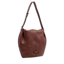 Hobo Bag Donna THE BRIDGE linea Marisa in Pelle Marrone
