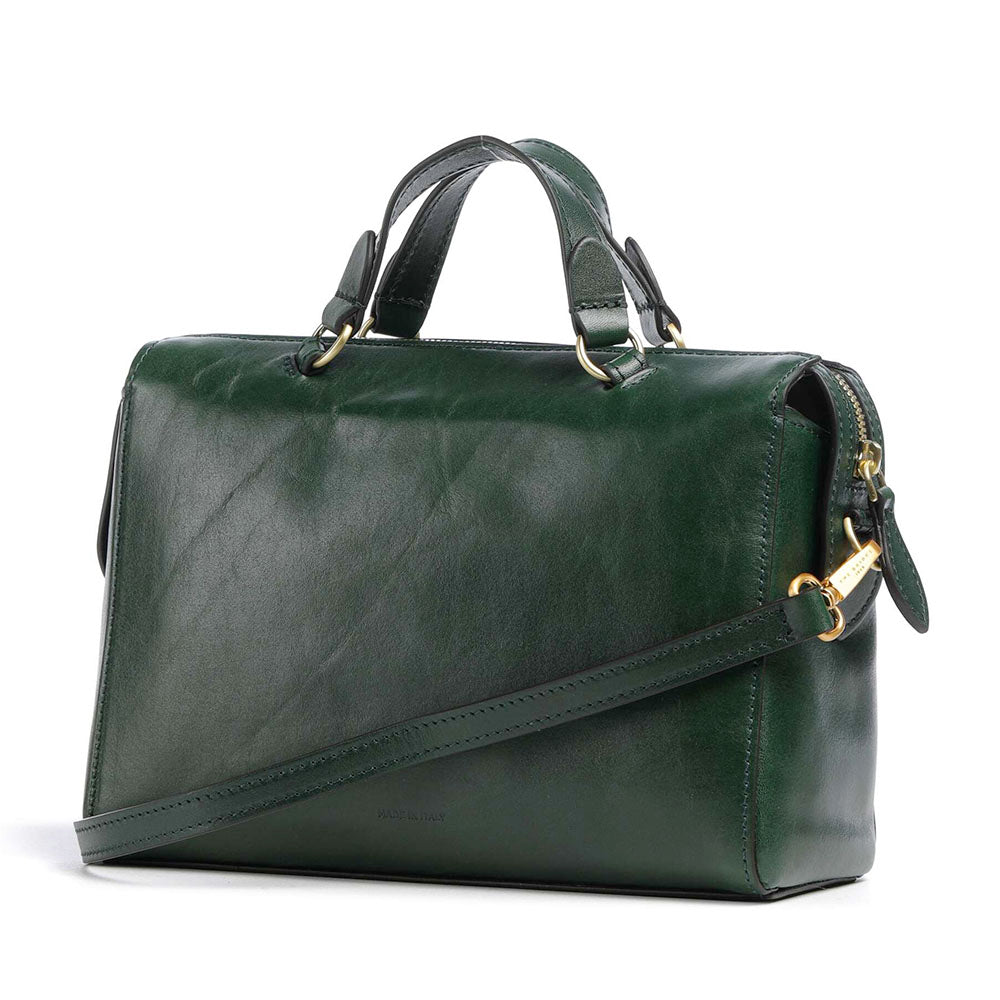 Borsa Donna Bauletto THE BRIDGE linea Frida in Pelle Verde Pino