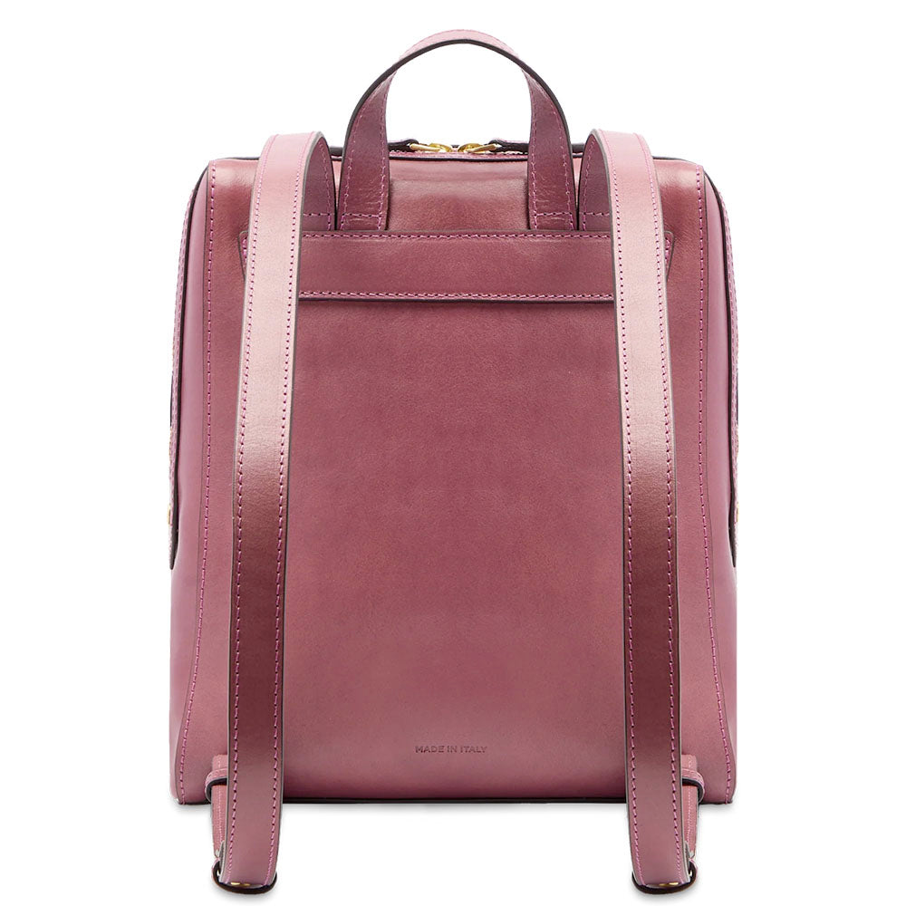 Zaino Donna THE BRIDGE linea Frida in Pelle Viola Orchidea