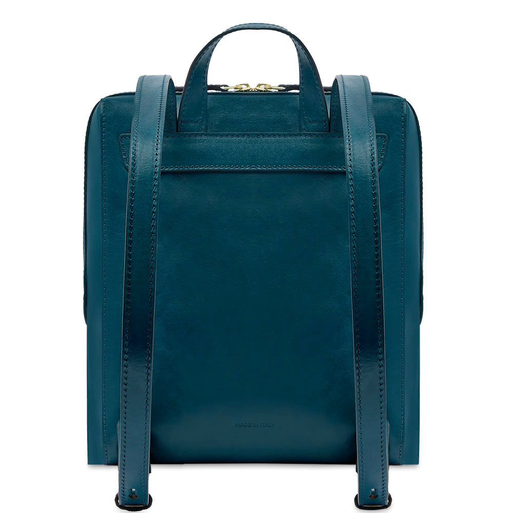 Zaino Donna THE BRIDGE linea Frida in Pelle Blu Pavone
