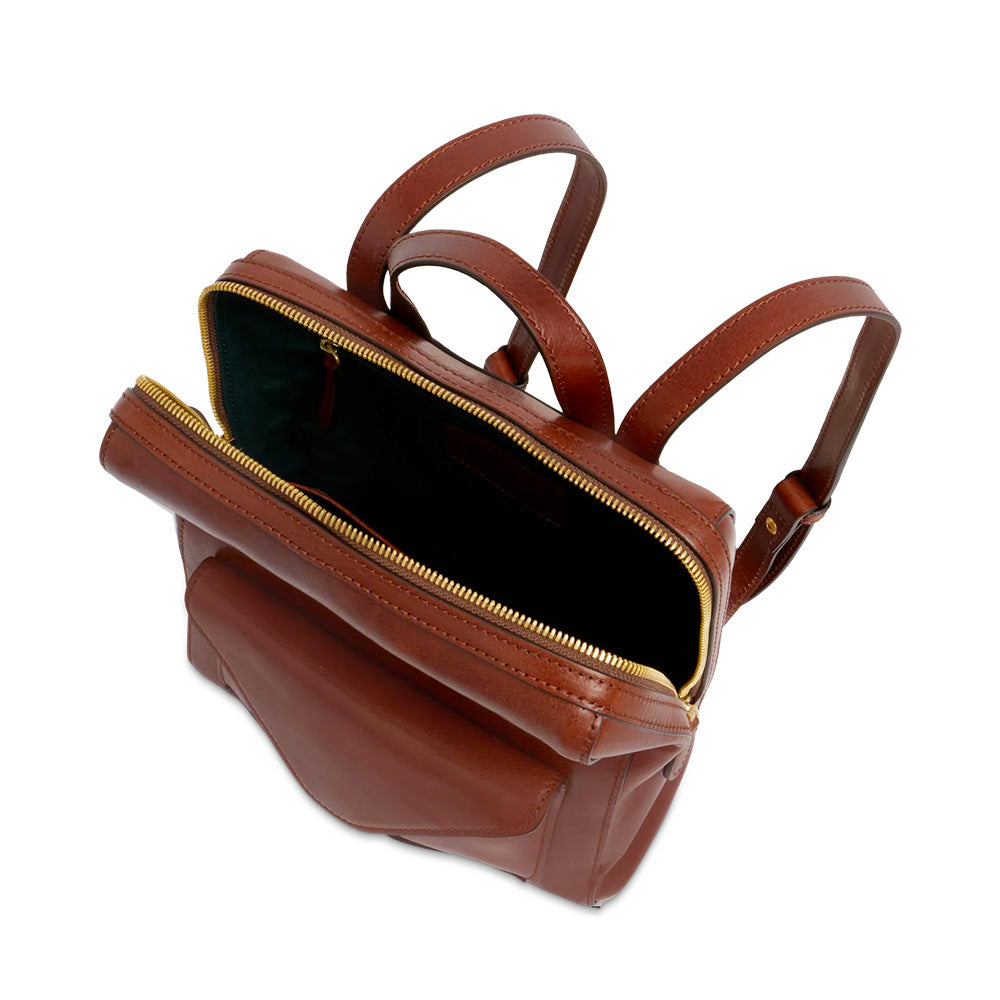 Zaino Donna THE BRIDGE linea Frida in Pelle Marrone