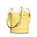 Borsa Donna a Secchiello THE BRIDGE linea Greta in Pelle Giallo Banana