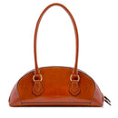 Borsa Donna Bauletto a Spalla THE BRIDGE linea Magda in Pelle color Zafferano