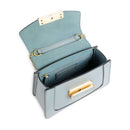 Borsa Donna a Mano THE BRIDGE linea Ginevra in Pelle Azzurra